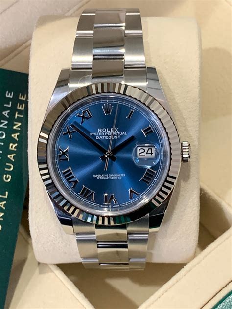 rolex datejust ii 41mm blue dial review|2020 41mm Rolex Datejust.